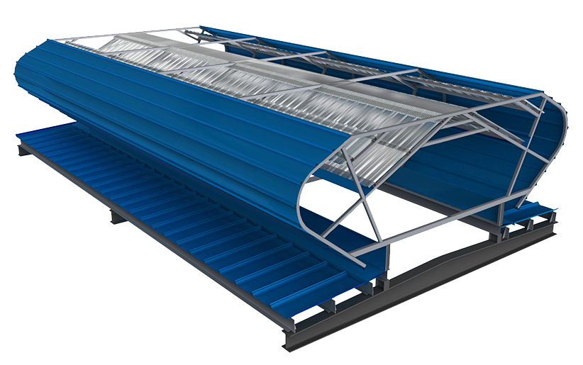 TOPRISE-S-5 Ridge Ventilator(open Model)[Circular and General]